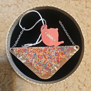 Colorful Fairy Bread Necklace